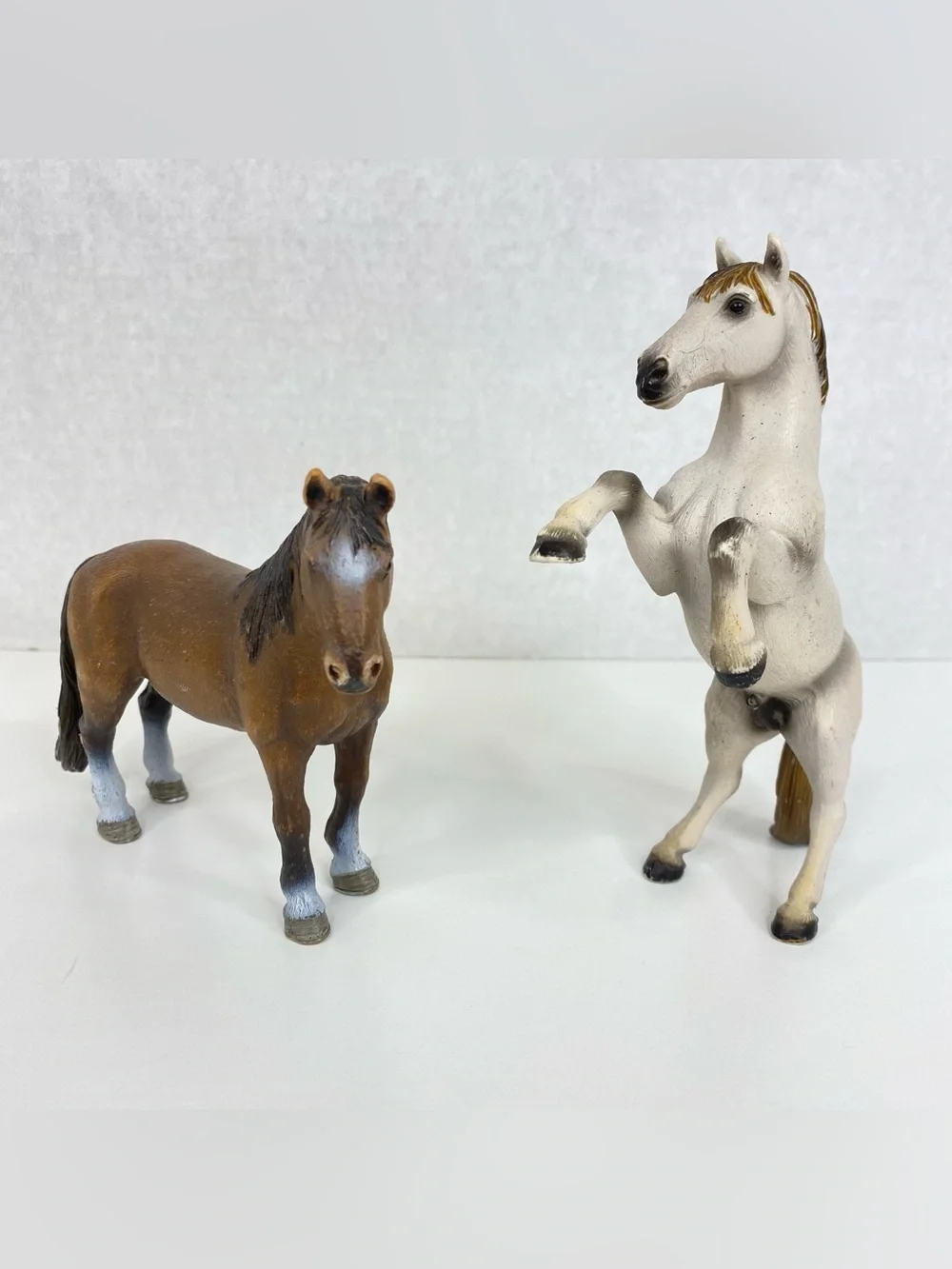 Schleich & Breyer Horse Lot Rearing Mustang Haflinger Lippizaner Unicorn Reeves